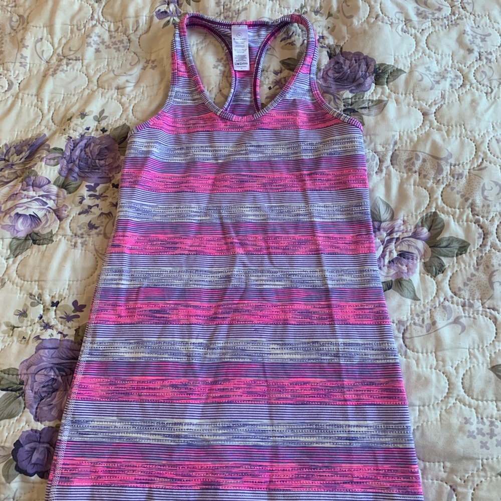 Ivivva Racer Back Striped Tank